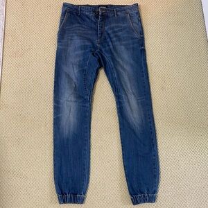 MENS Zanerobe denim joggers